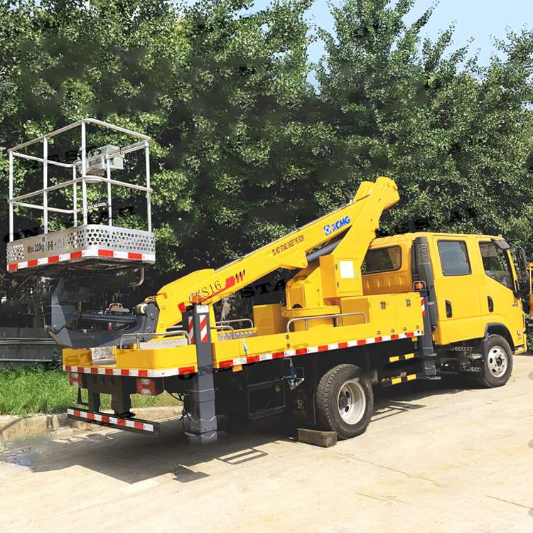 XCMG truck mounted hydraulic 16m aerial work platform XGS5069JGKQ6